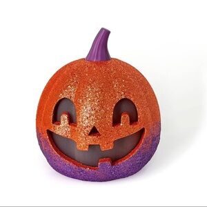 New Release! Target Bullseye Playground LED Ombré Glitter Halloween Pumpkin